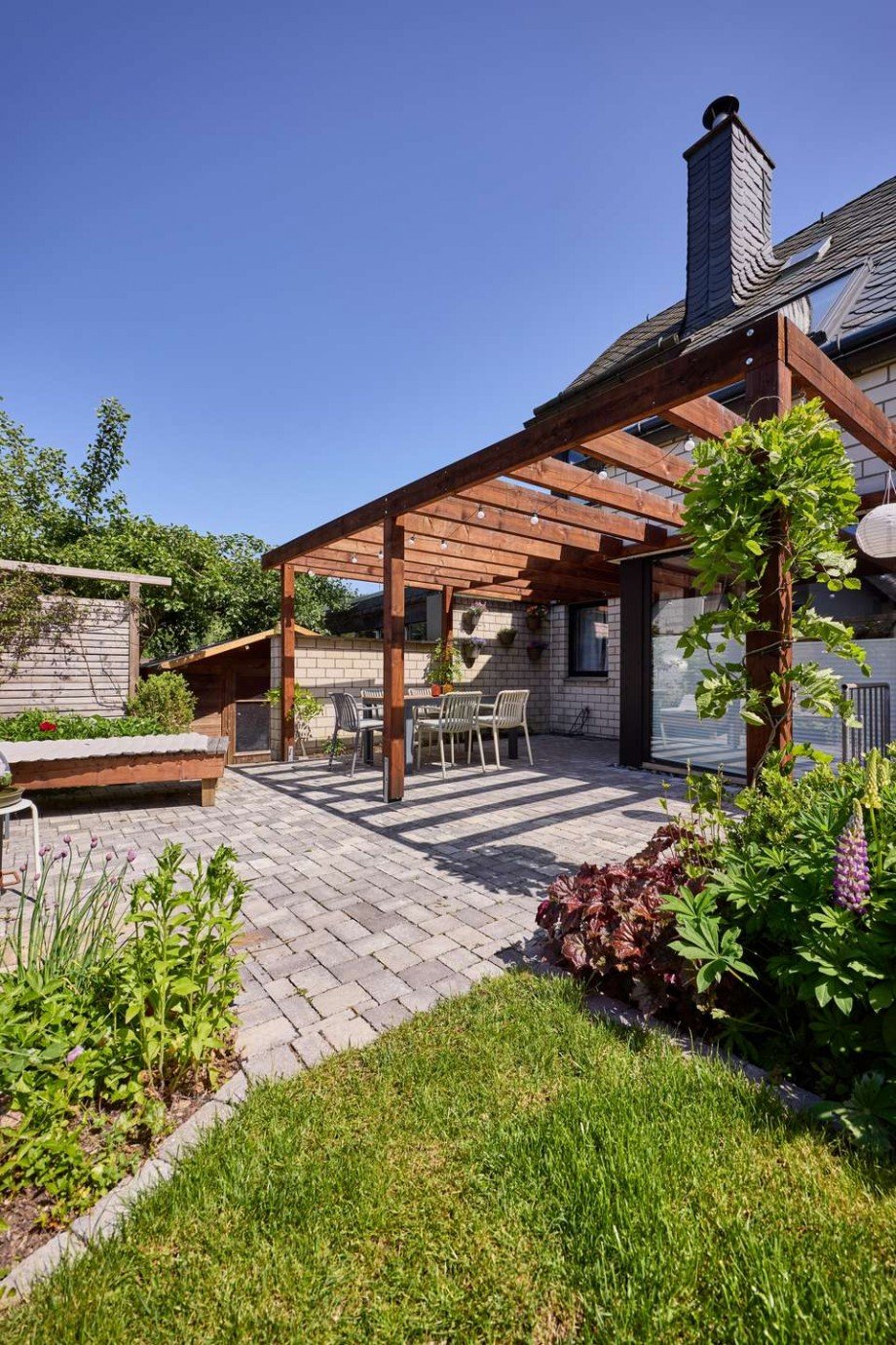 Terrasse Einfamilienhaus Bestwig