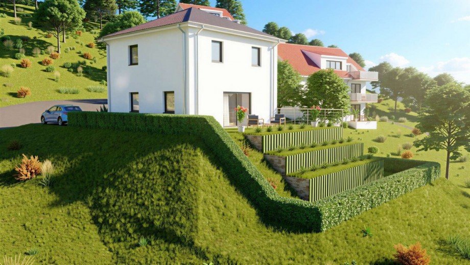 Au�enansicht Einfamilienhaus Meschede
