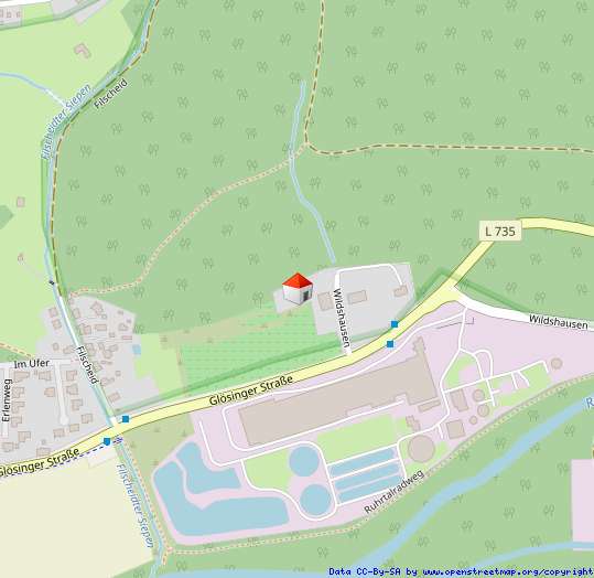 Lageplan Einfamilienhaus Arnsberg