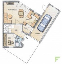 EG Moderne Doppelhaush�lfte mit Garten in ruhiger Lage von Erkelenz