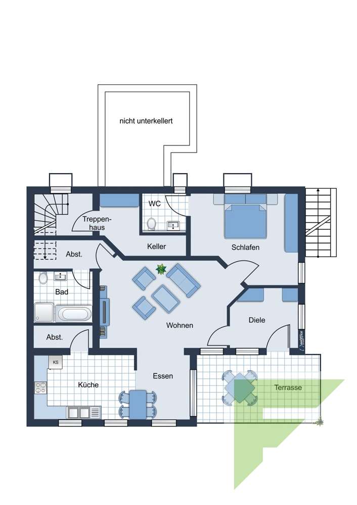 Kellergeschoss Mehrfamilienhaus Meschede