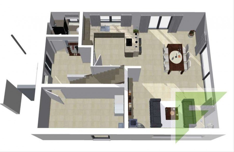EG Skizze Einfamilienhaus Schmallenberg / Bad Fredeburg
