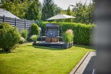 Garten Modernisierter Bungalow mit Einliegerwohnung und traumhaftem Garten