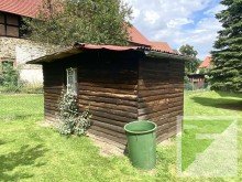 H�tte Doppelhaush�lfte mit gro�em Grundst�ck