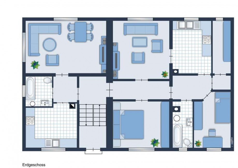 Erdgeschoss Doppelhaush�lfte Homberg (Efze)