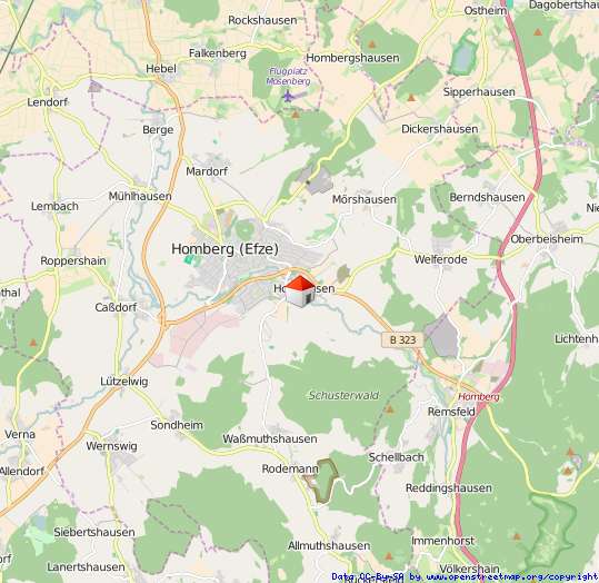 �bersichtsplan Doppelhaush�lfte Homberg (Efze)