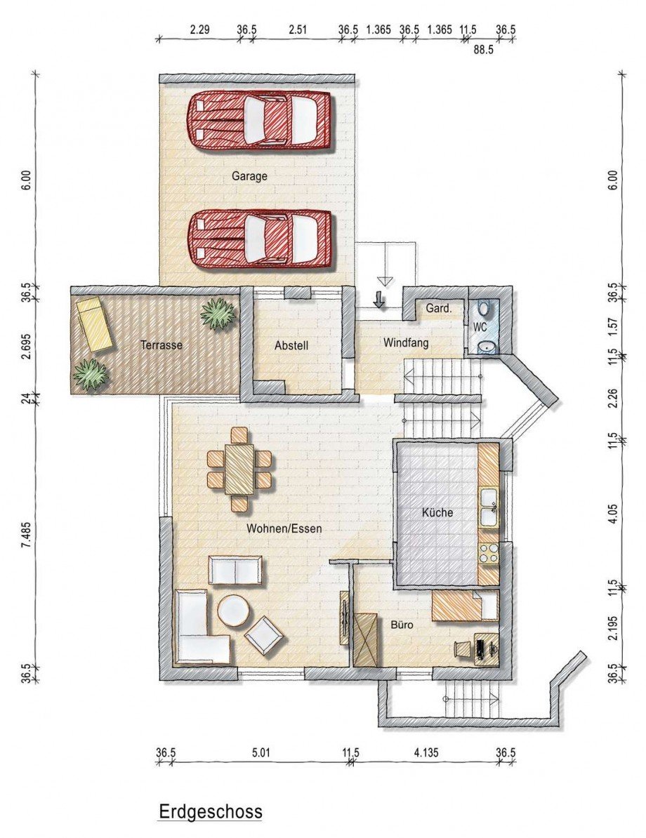 EG Einfamilienhaus Bestwig